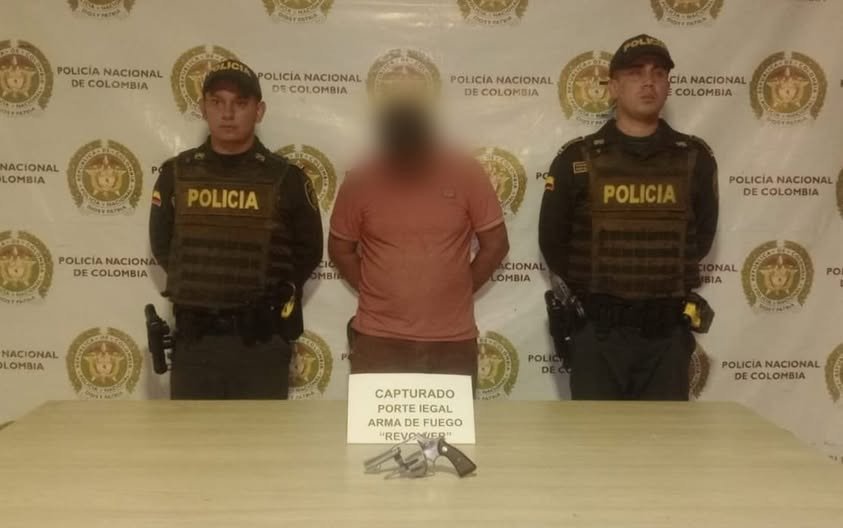 *Capturan a hombre por porte ilegal de arma en Guamal, Meta* Unidades