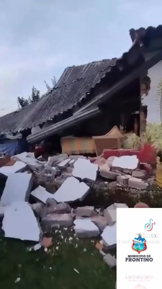 #SolidaridadConFrontino En la madrugada de este domingo 14 de septiembre, un sismo