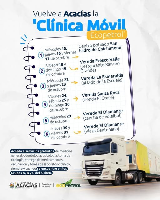 Conozca el cronograma de las jornadas de atención en salud, que se