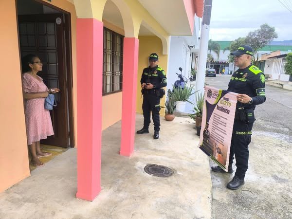 La Policía Nacional a través de la policía comunitaria en el municipio