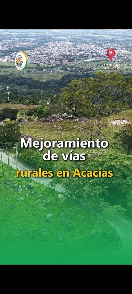 Como parte del proyecto de mejoramiento de vías terciarias que adelanta la