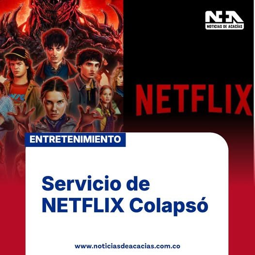 Caos en #Netflix tras el lanzamiento de #StrangerThingsSeason5Things 5 La plataforma sufrió
