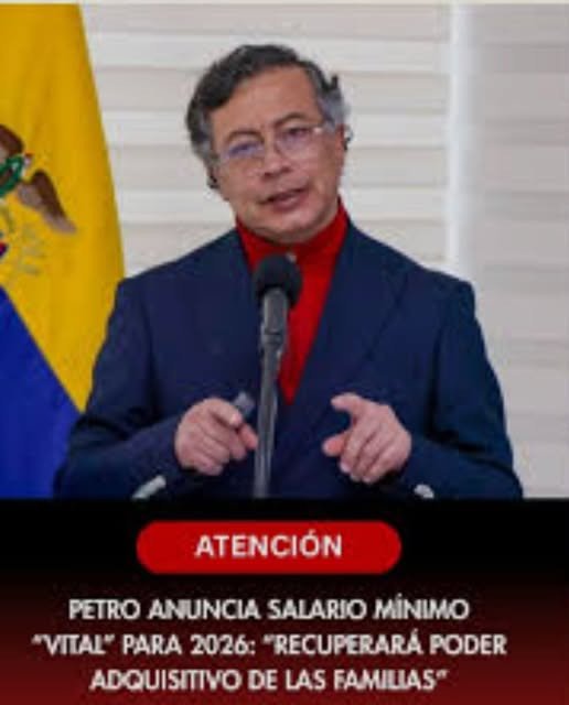 #NoticiaNacional Cuando el presidente de Colombia habla de que el salario mínimo