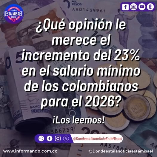 Con lo que se ha anunciado sobre el incremento del salario mínimo