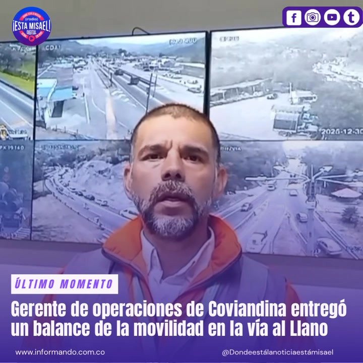 Gerente de operaciones de Coviandina entregó un balance de la movilidad en