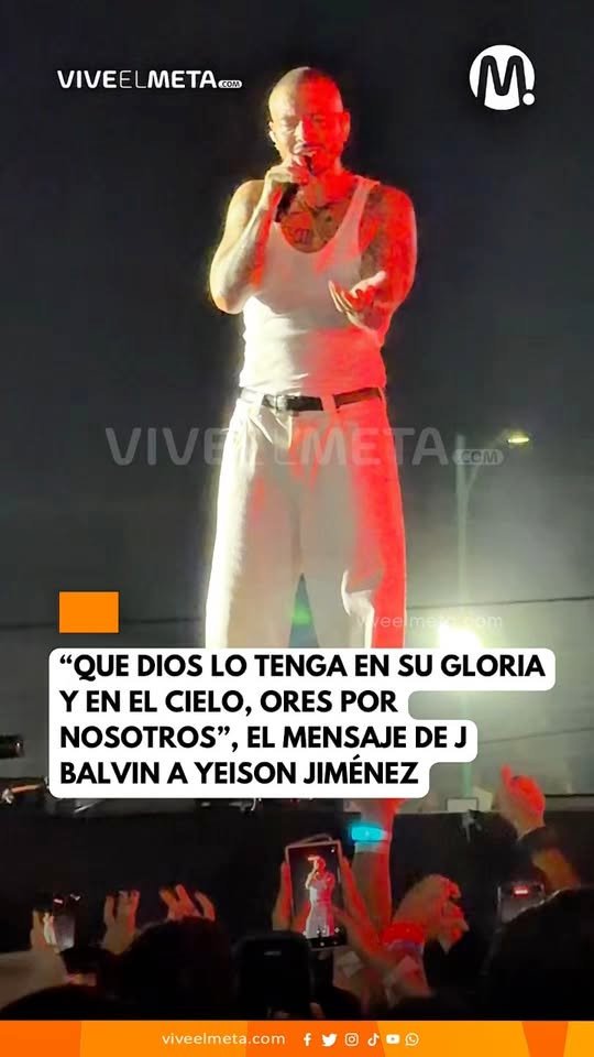 J Balvin se sumó a las voces de duelo que lamentan la