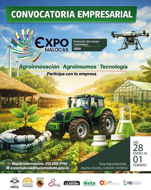 Inicia la convocatoria para la Expo Malocas 2026 ExpoMalocas 2026 abrió su