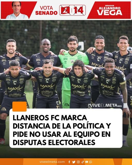 La directiva fue tajante al señalar que el equipo no será plataforma