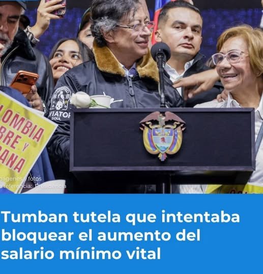 #ULTIMAHORA Fallo contra tutela del salario mínimo vital revela el trasfondo económico