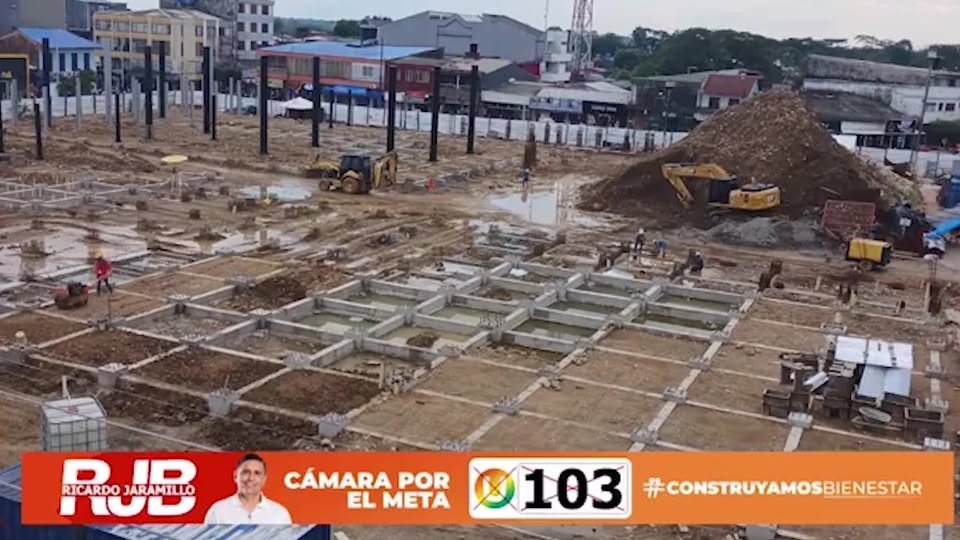 #Acacías #AvanceDeObra Les mostramos los avances en la construcción de la nueva