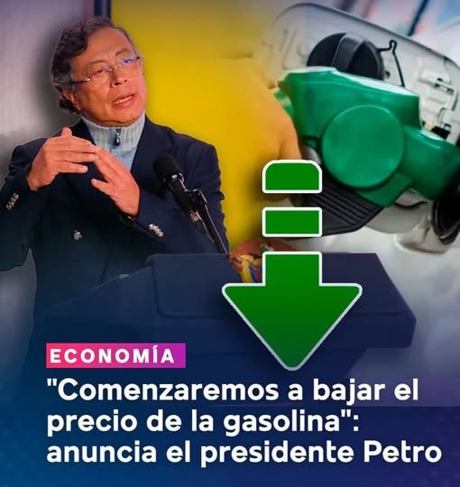 #ULTIMAHORA Gobierno anuncia reducción del precio de la gasolina El presidente Gustavo