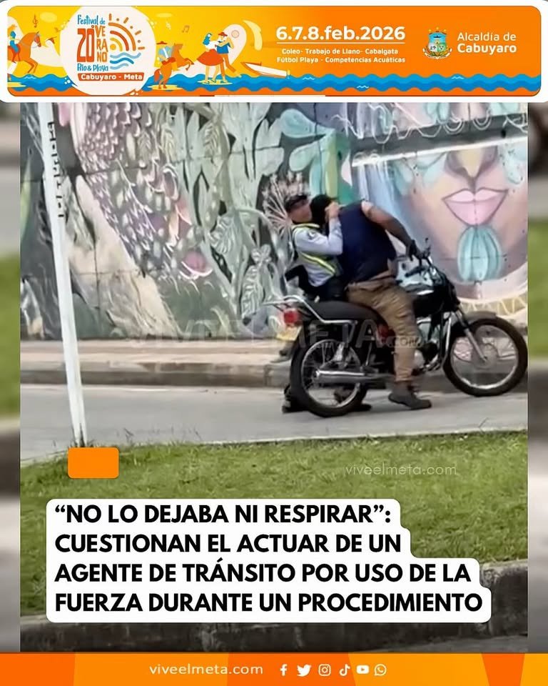 Un procedimiento de tránsito en Popayán, generó polémica en redes sociales por