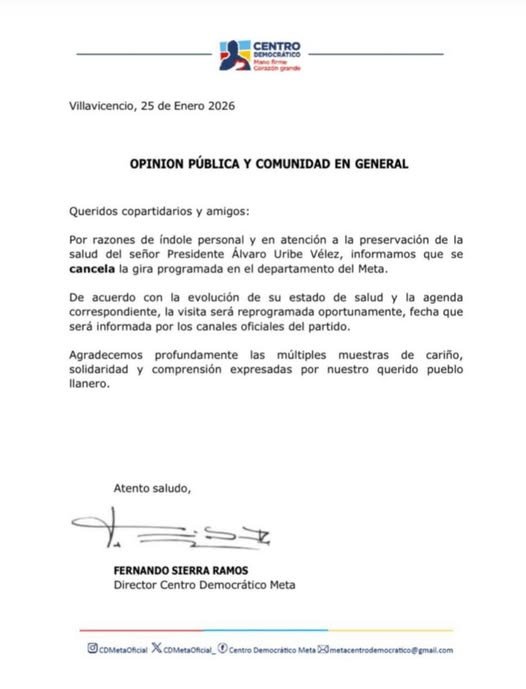 #departamentodelmeta El ocaso de un ídolo con pies de barro El expresidente
