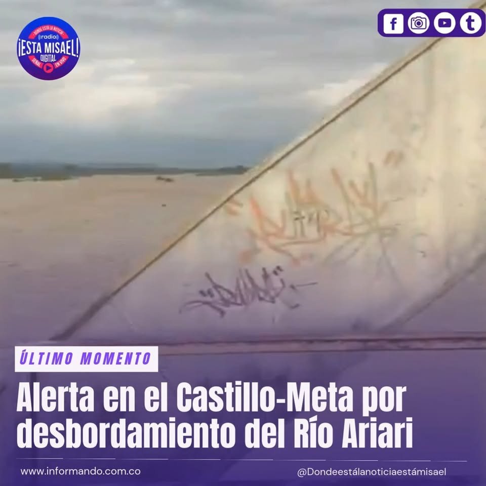 Alerta en el Castillo-Meta por desbordamiento del Río Ariari Nos informan nuestros